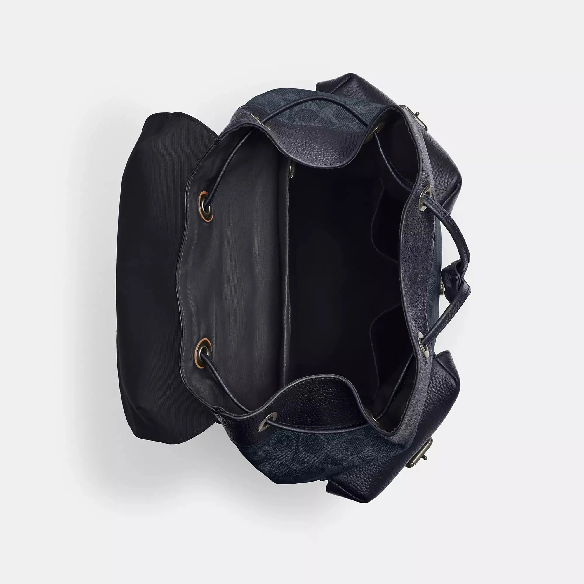 Coach Outlet Warner Backpack In Signature Canvas COACH Outlet Bags