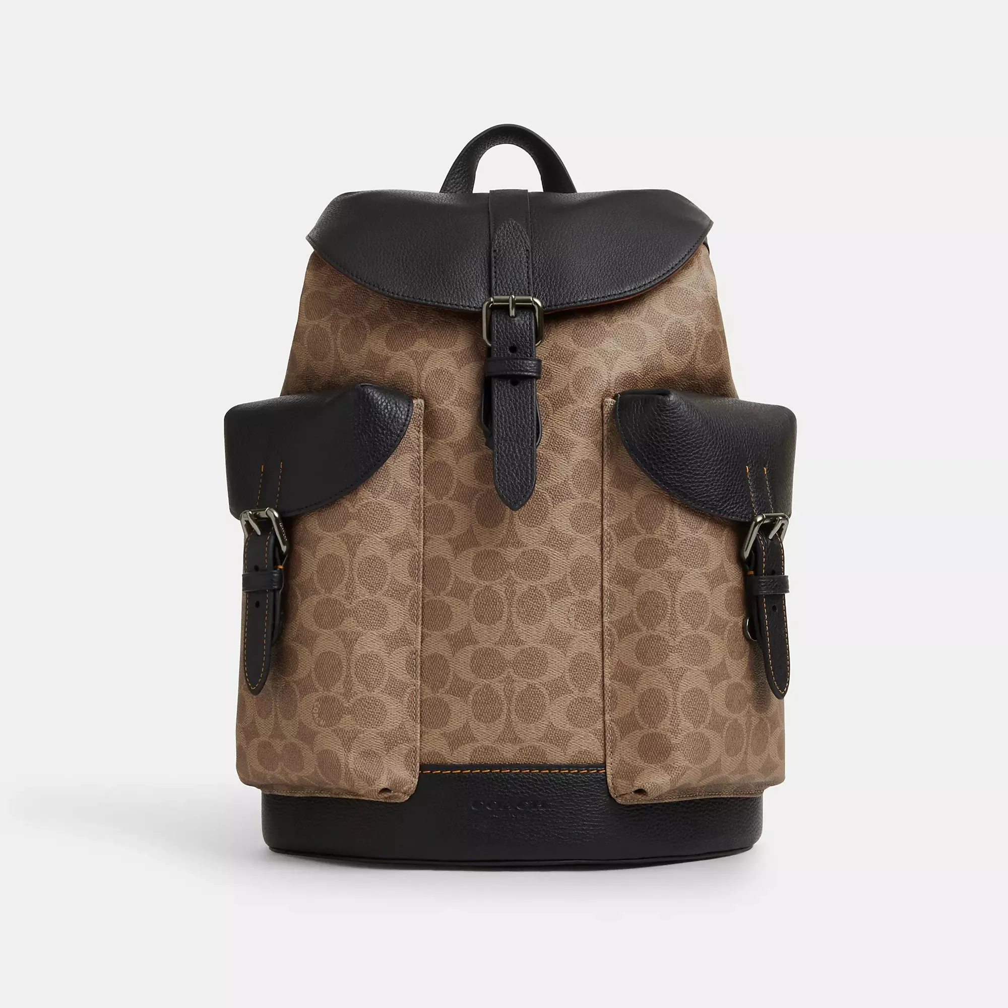 Coach Outlet Warner Backpack In Signature Canvas COACH Outlet Bags