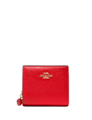 Coach Snap Wallet With Strawberry Coach Bags