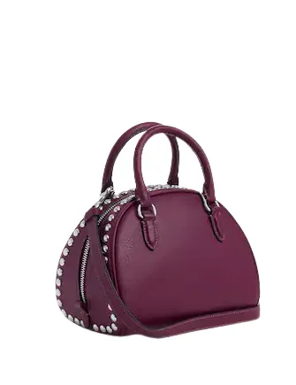 Coach Sydney Satchel With Rivets Coach Bags