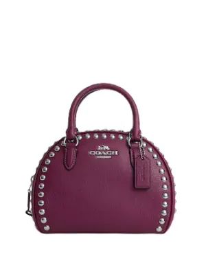 Coach Sydney Satchel With Rivets Coach Bags