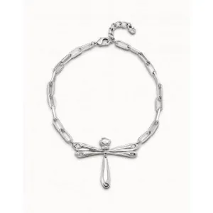 Come Fly Silver Metal Necklace Unode50 Jewelry And Accessories