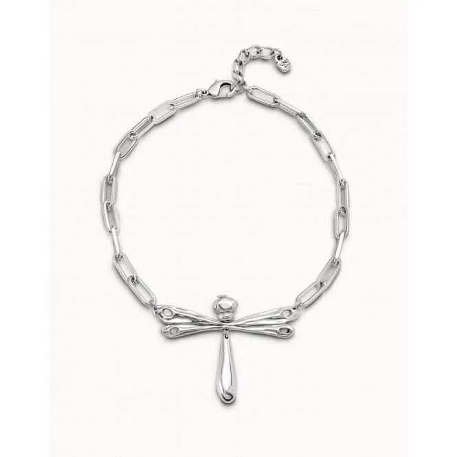 Come Fly Silver Metal Necklace Unode50 Jewelry And Accessories