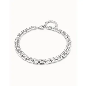 Femme Fatale Silver Metal Necklace Unode50 Jewelry And Accessories