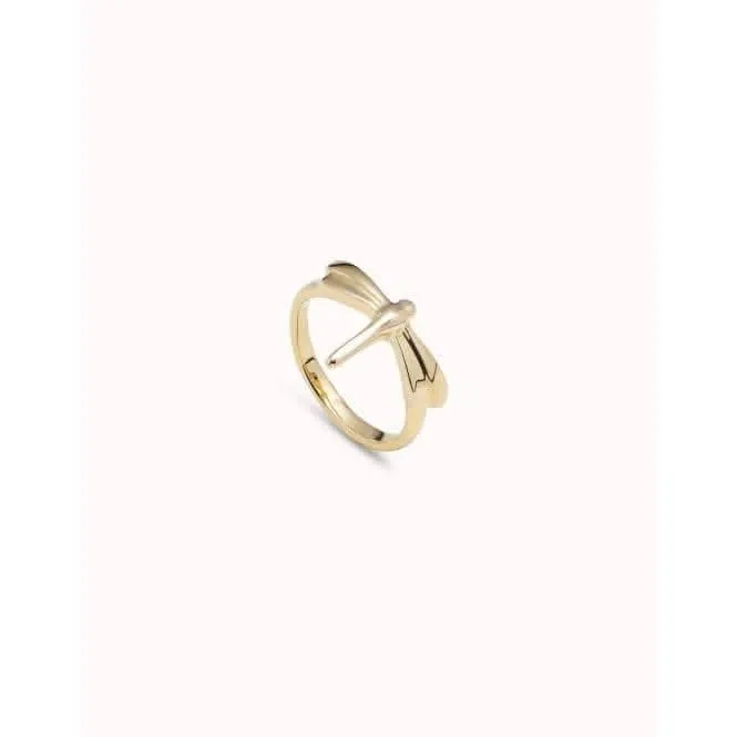 Fortune Golden Brass Ring Unode50 Jewelry And Accessories