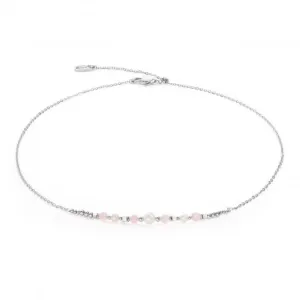 Freshwater Pearl Rose Silver Necklace 1128/10-1917 Coeur De Lion Jewellery