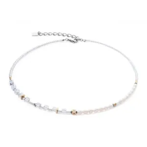 Freshwater Pearl White Necklace 1126/10-1400 Coeur De Lion Jewellery