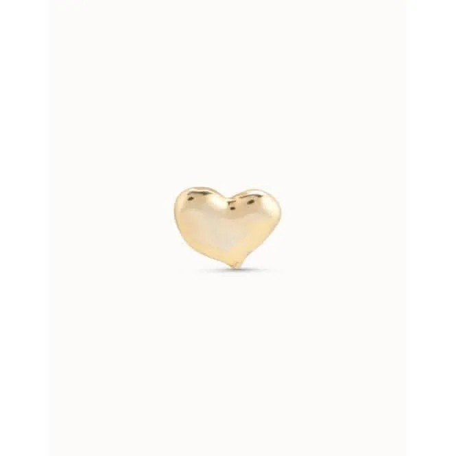 Full H´Art Golden Metal Stud Piercing PIE0008ORO0000U Unode50 Jewelry And Accessories