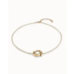 Full Pearlmoon White Metal Pearl Shell Necklace Unode50 Jewelry And Accessories
