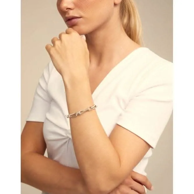 Galaxy Silver Metal Bracelet Unode50 Jewelry And Accessories