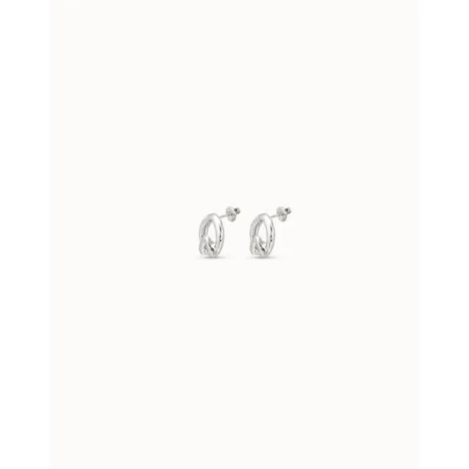 Gameof3 Silver Metal Earrings Unode50 Jewelry And Accessories