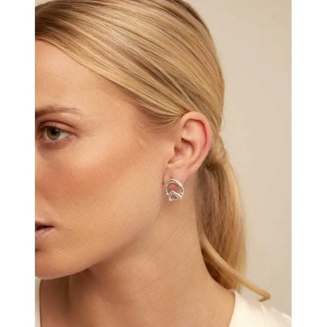 Gameof3 Silver Metal Earrings Unode50 Jewelry And Accessories