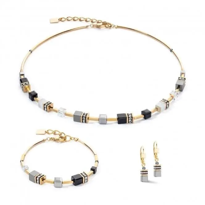 GeoCUBE® Iconic Lite Black Bracelet 2800/30-1333 Coeur De Lion Jewellery