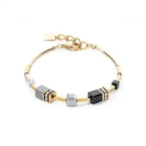 GeoCUBE® Iconic Lite Black Bracelet 2800/30-1333 Coeur De Lion Jewellery