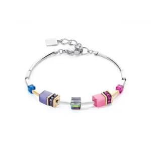 GeoCUBE® Iconic Lite Rainbow Bracelet 2800/30-1500 Coeur De Lion Jewellery