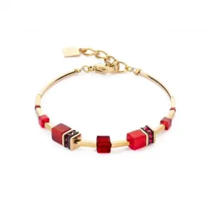 GeoCUBE® Iconic Lite Red Bracelet 2800/30-0300 Coeur De Lion Jewellery