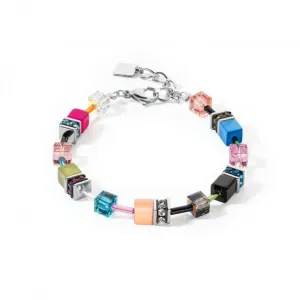 GeoCUBE® Iconic Multicolour Fancy Bracelet 2838/30-1568 Coeur De Lion Jewellery