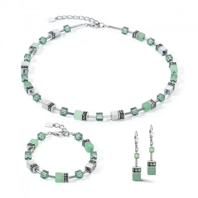 GeoCUBE® Iconic Precious Green Bracelet 4017/30-0500 Coeur De Lion Jewellery