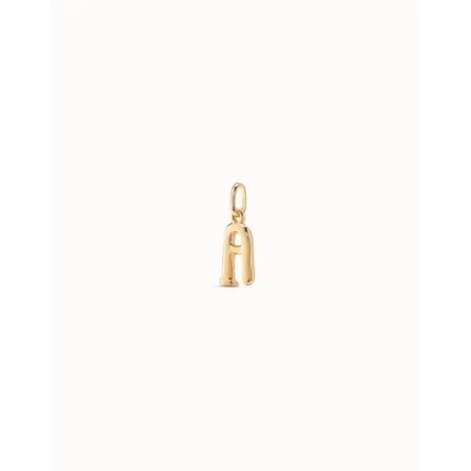 Gimme A Letter A Golden Metal Charm CHA0027ORO0000U Unode50 Jewelry And Accessories