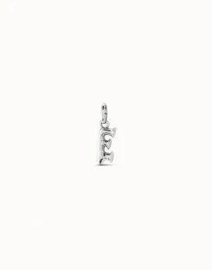 Gimme A Letter E Silver Metal Charm CHA0031MTL0000U Unode50 Jewelry And Accessories