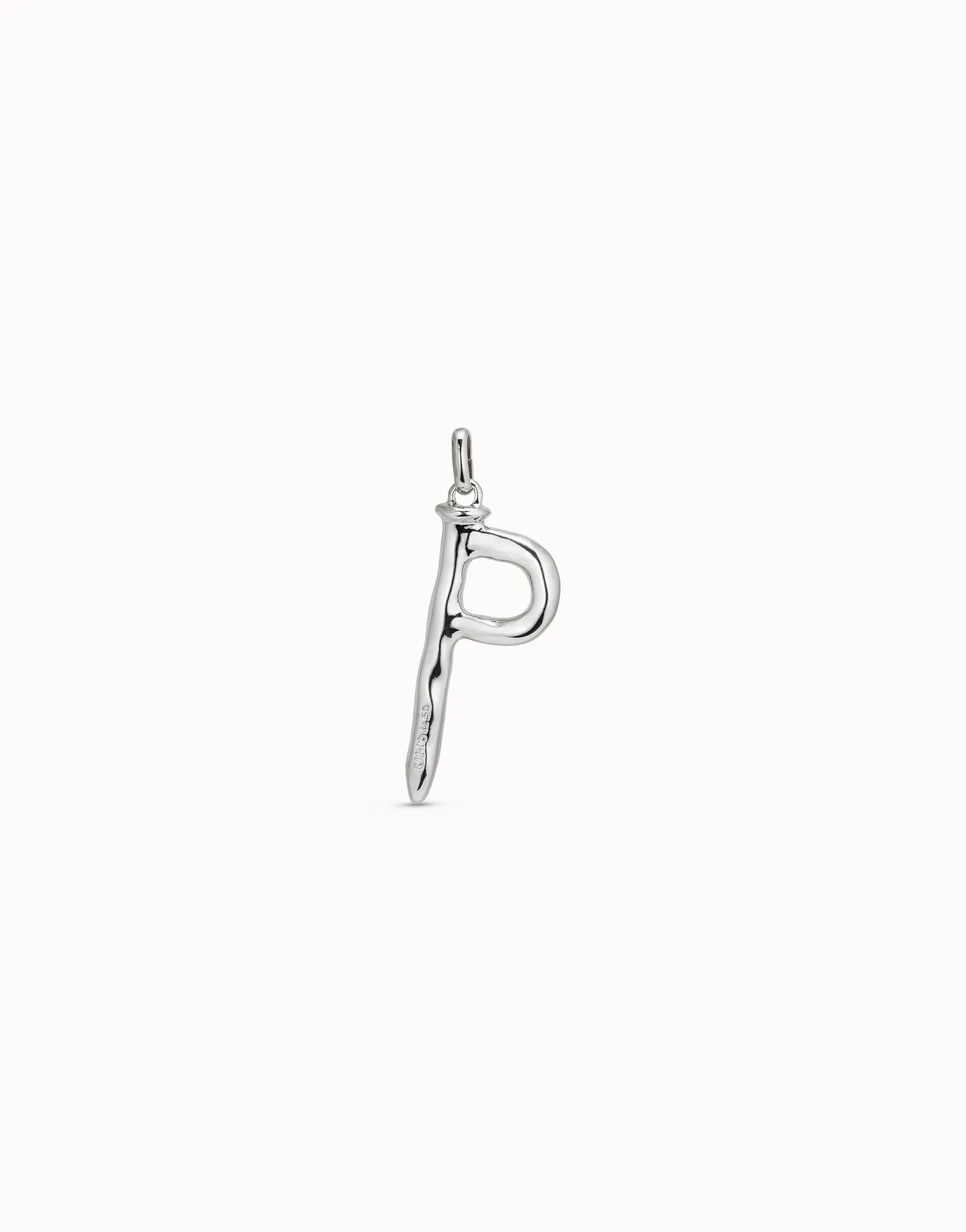 Gimme A letter P Large Silver Metal Charm CHA0016MTL0000U Unode50 Jewelry And Accessories