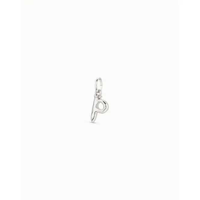 Gimme A Letter P Silver Metal Charm CHA0042MTL0000U Unode50 Jewelry And Accessories