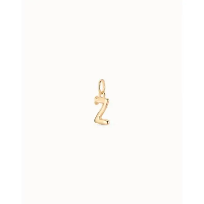 Gimme A Letter Z Golden Metal Charm CHA0052ORO0000U Unode50 Jewelry And Accessories