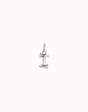 Gimme Me A Letter I Silver Metal Charm CHA0035MTL0000U Unode50 Jewelry And Accessories