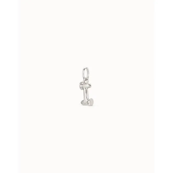 Gimme Me A Letter I Silver Metal Charm CHA0035MTL0000U Unode50 Jewelry And Accessories