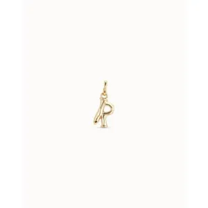 Gimme Me A Letter R Golden Metal Charm CHA0044ORO0000U Unode50 Jewelry And Accessories