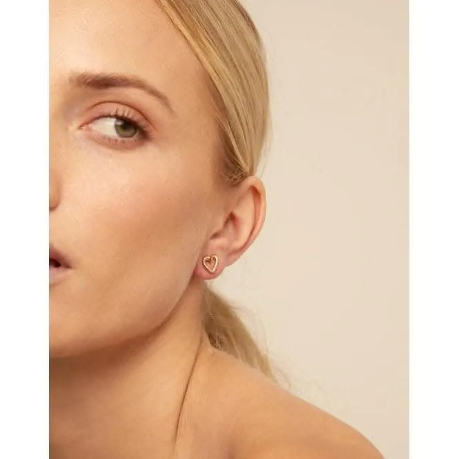 H´Art 2 Golden Metal Stud Piercing PIE0010ORO0000U Unode50 Jewelry And Accessories