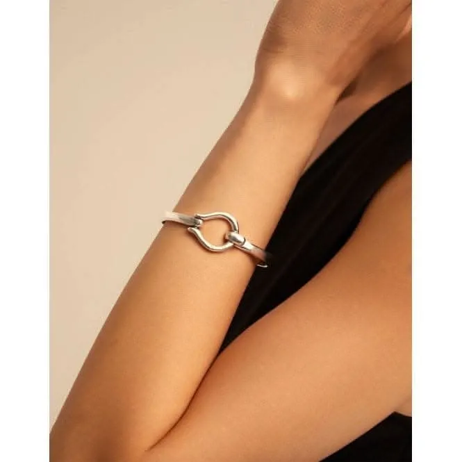 Hooked On A Feeling Silver Metal Bracelet Unode50 Jewelry And Accessories