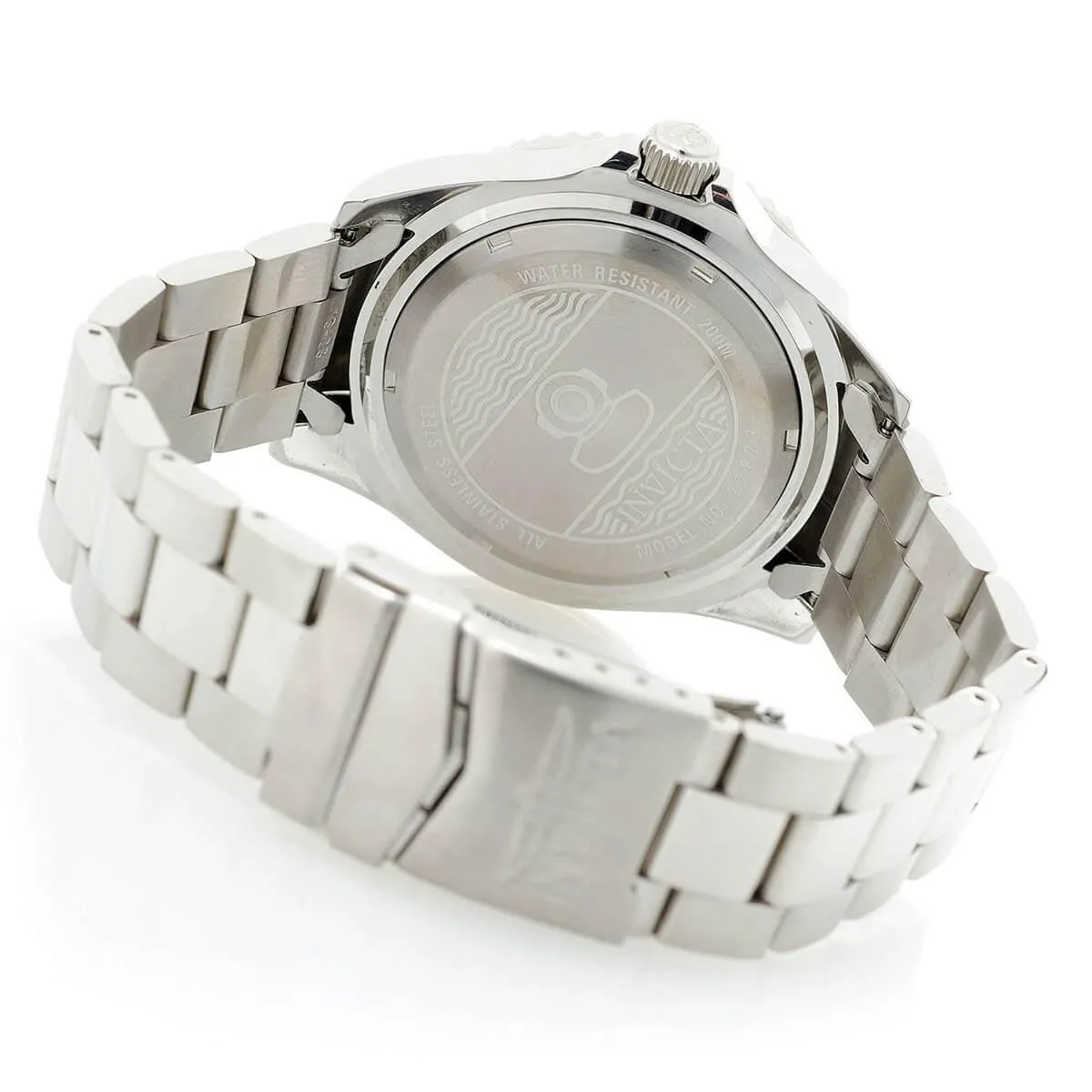 Invicta 22823 Men's Pro Diver Blue Dial Steel Bracelet Dive Watch Invicta Men's Watches