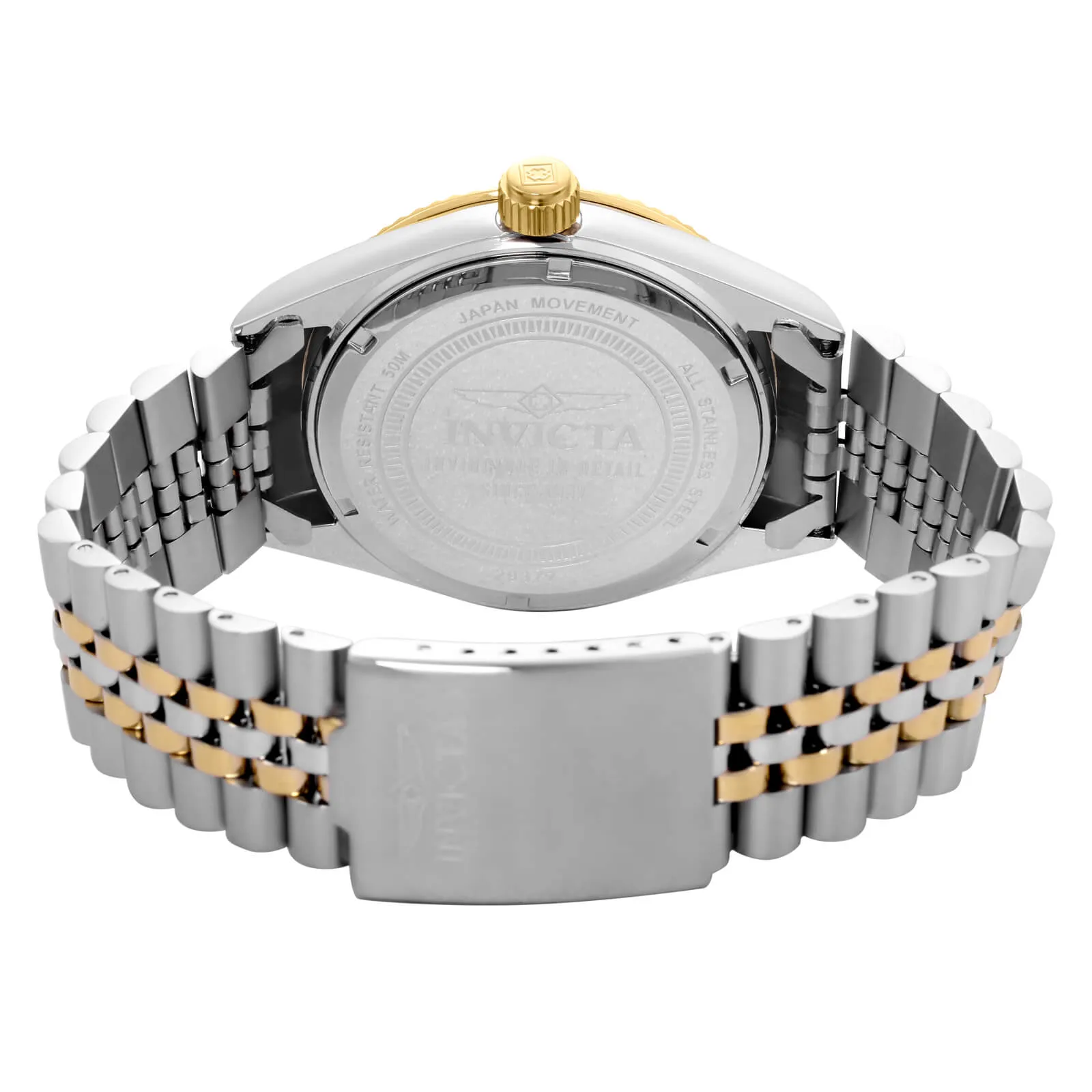 Invicta 29377 Men's Specialty Charcoal Dial Bracelet Quartz Watch Invicta Men's Watches