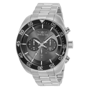 Invicta 30798 Men's Pro Diver Chronograph Charcoal Dial Watch Invicta Men's Watches