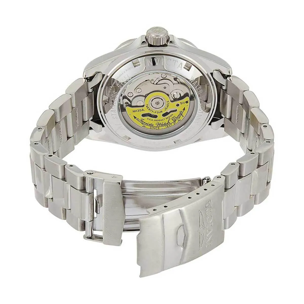 Invicta Men's Automatic Stainless Steel Watch - Pro Diver Black Dial Bracelet | 9403 Invicta Men's Watches