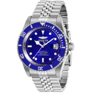 Invicta Men's Automatic Watch - Pro Diver Blue Dial Silver Tone Bracelet | 29179 Invicta Men's Watches