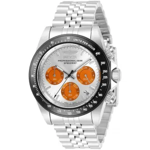 Invicta Men's Chronograph Watch - Speedway Black and Orange Dial Bracelet | 31003 Invicta Men's Watches