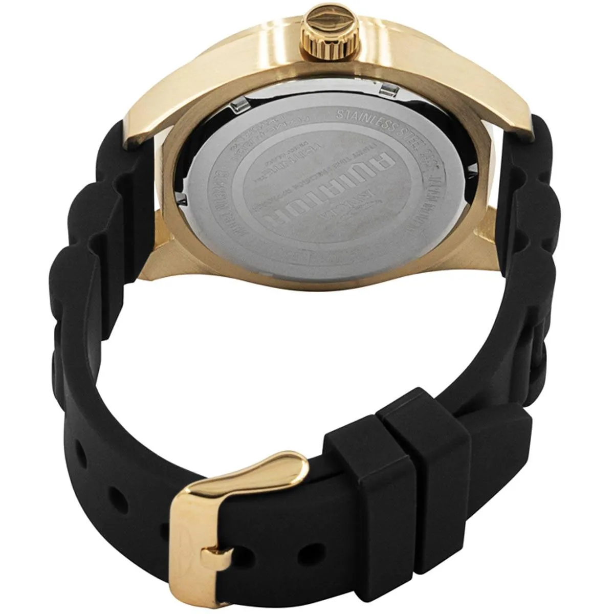 Invicta Men's Quartz Watch - Aviator Date Black Dial Silicone Rubber Strap | 38404 Invicta Men's Watches