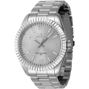 Invicta Men's Quartz Watch - Specialty Silver Tone Stainless Steel Bracelet | 47449 Invicta Men's Watches