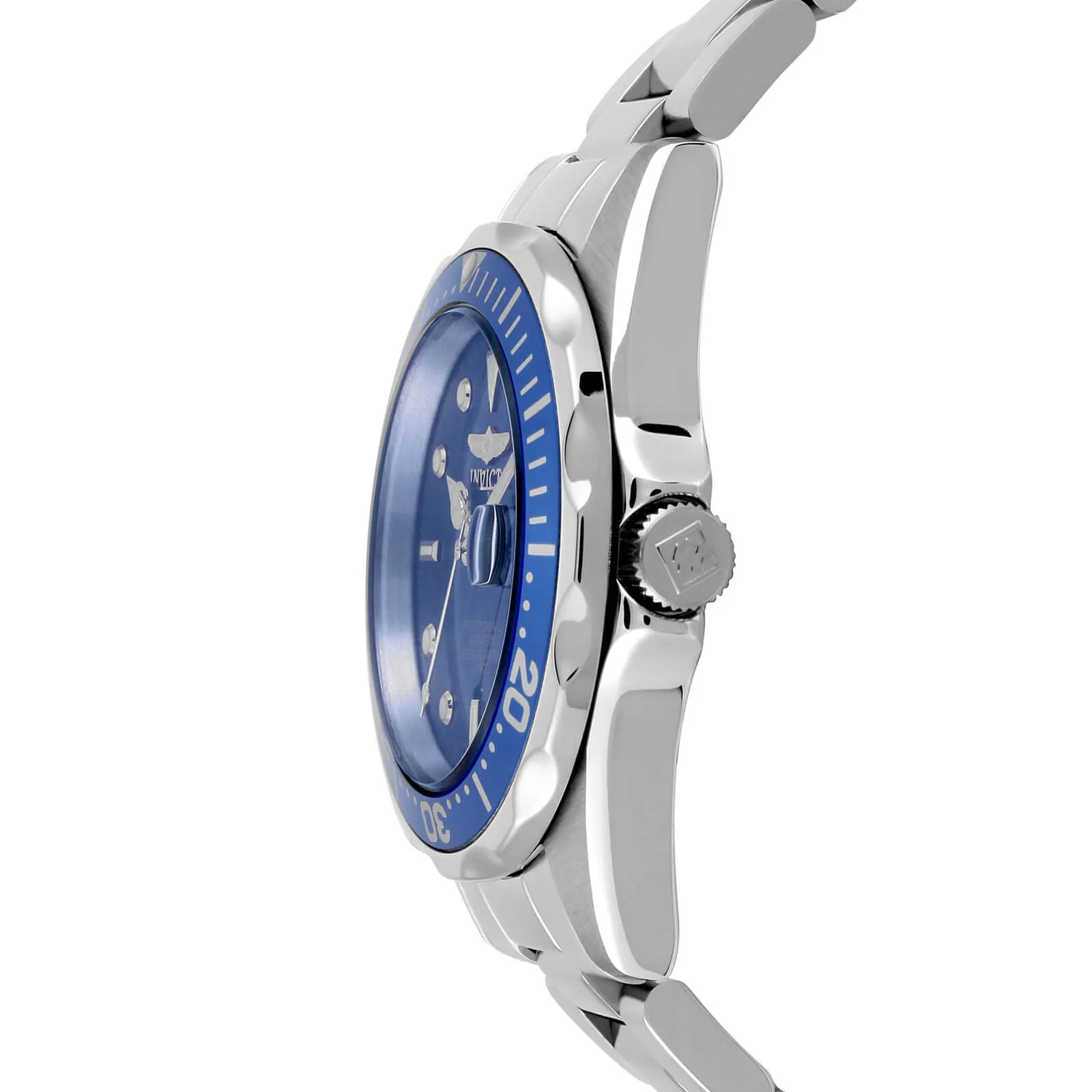 Invicta Men's Stainless Steel Watch - Pro Diver Blue Dial Quartz Bracelet | 9204 Invicta Men's Watches