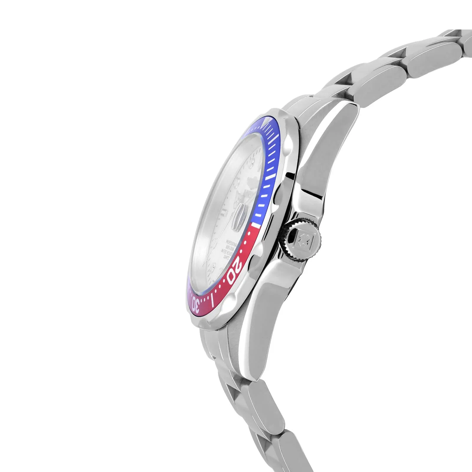 Invicta Men's Stainless Steel Watch - Pro Diver Quartz White Dial | 8933 Invicta Men's Watches