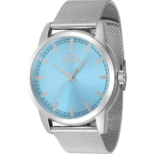 Invicta Men's Watch - Celestial Light Blue Dial Silver Steel Mesh Bracelet | 48508 Invicta Men's Watches