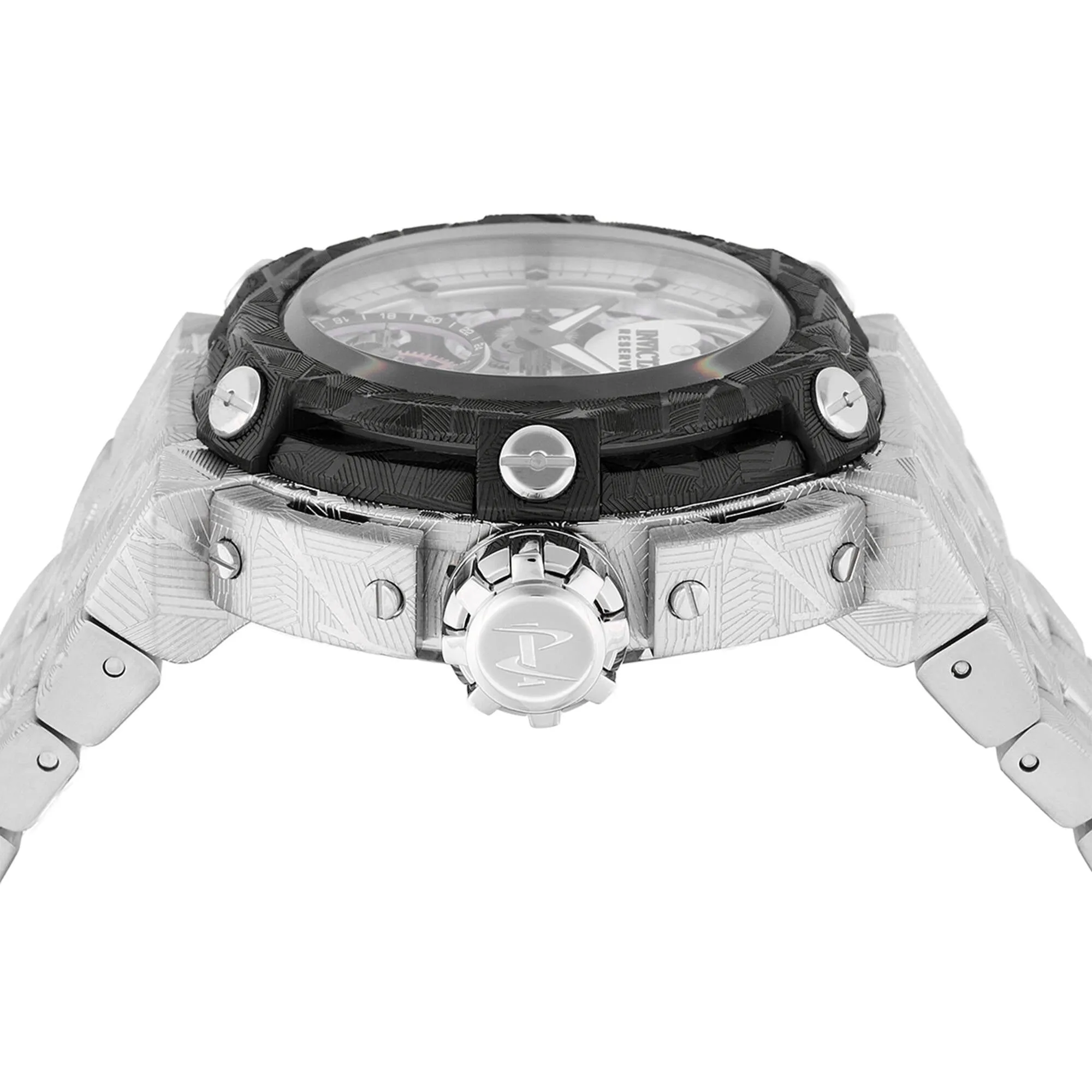 Invicta Men's Watch - Coalition Forces Automatic Silver Tone and Black Dial | 47708 Invicta Men's Watches