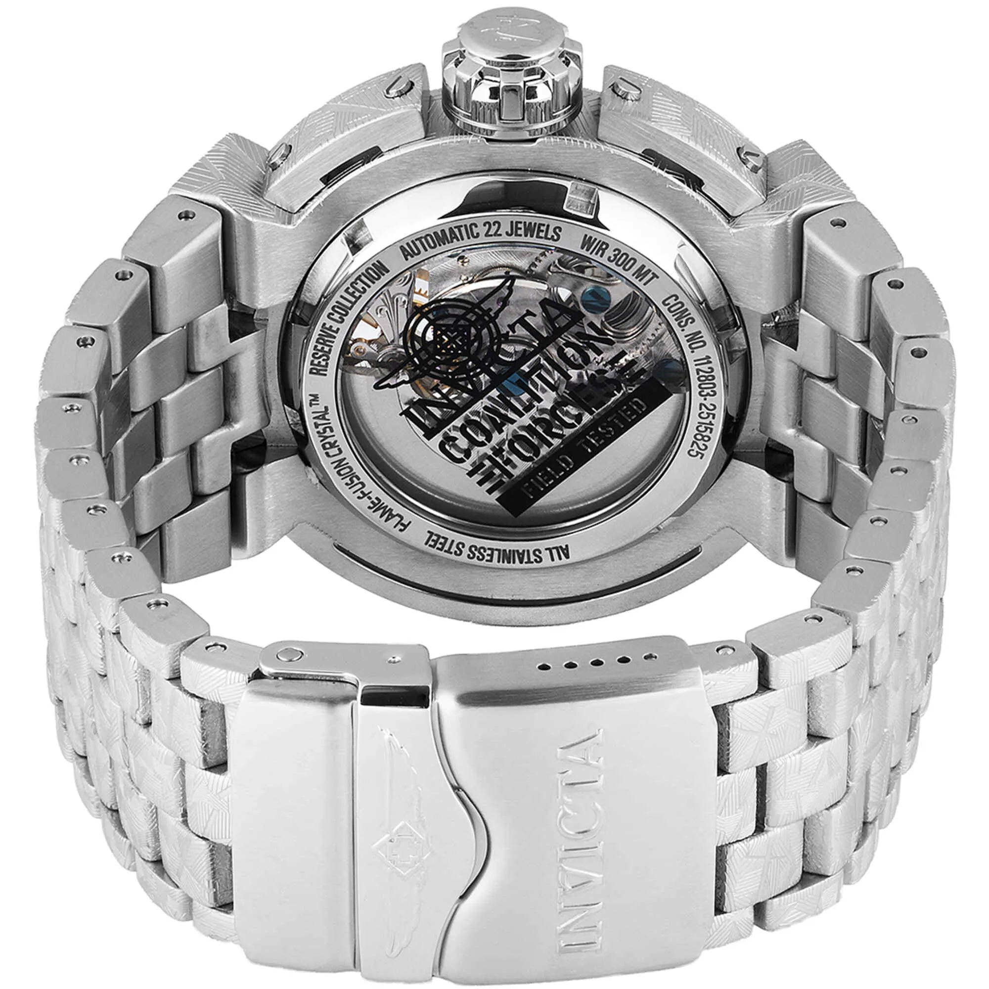 Invicta Men's Watch - Coalition Forces Automatic Silver Tone and Khaki Dial | 47707 Invicta Men's Watches
