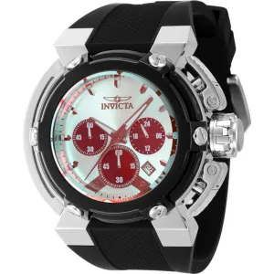 Invicta Men's Watch - Coalition Forces X-Wing Silver Tone, Black Dial Strap | 43855 Invicta Men's Watches