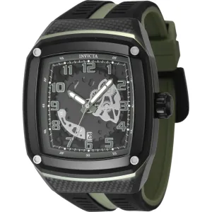 Invicta Men's Watch - Invicta Racing Gunmetal and Green Dial Silicone Strap | 48067 Invicta Men's Watches