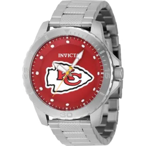 Invicta Men's Watch - NFL Kansas City Chiefs Quartz Red Dial Bracelet | 48089 Invicta Men's Watches