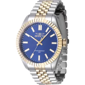 Invicta Men's Watch - Specialty Blue Dial Two Tone Steel Bracelet Quartz | 47486 Invicta Men's Watches