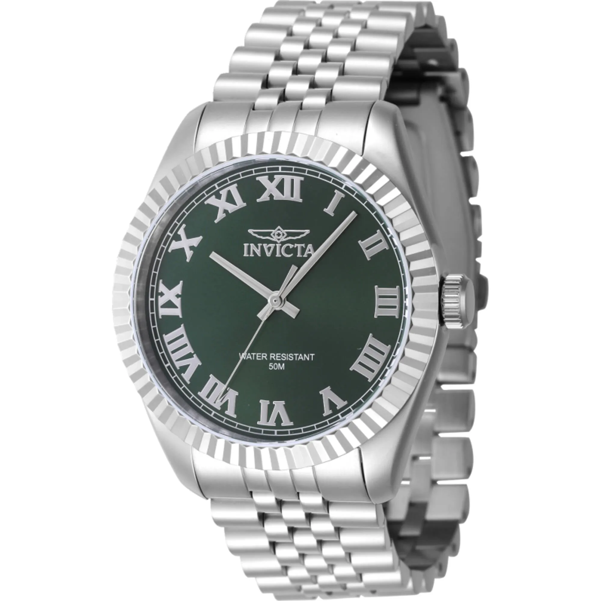 Invicta Men's Watch - Specialty Green Dial Stainless Steel Bracelet Quartz | 47398 Invicta Men's Watches